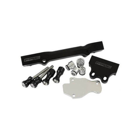 Aeroflow AF64-2204BLK Billet Fuel Rail Kit Gen 2 Black