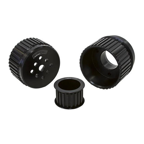 Aeroflow AF64-3001BLK Gilmer Drive Kit - Black Fits Chev