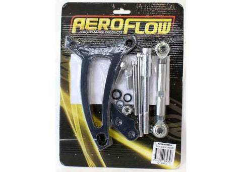 Aeroflow AF64-4005BLK Black Alternator Bracket Fits 351W