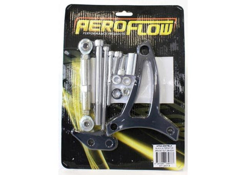 Aeroflow AF64-4007BLK Black Alternator Bracket Fits