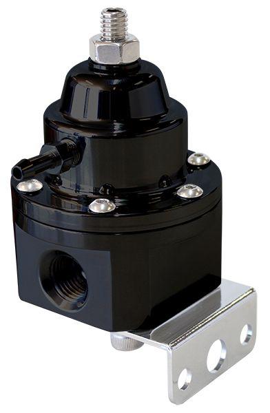 Aeroflow AF66-2055BLK Black EFI Fuel Pressure Regulator