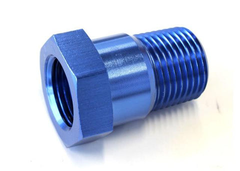 Aeroflow AF660-06 Temperature Probe Adapter Blue 3/8"