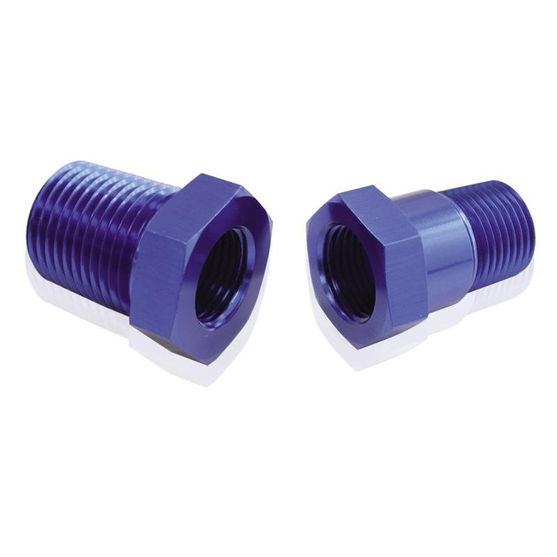 Aeroflow AF660-08 Temperature Probe Adapter Blue 1/2"