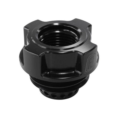 Aeroflow Oil Fill Cap Breather Black Suits Ford XR6 Barra