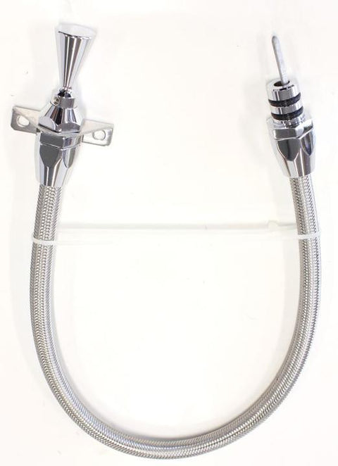 Aeroflow AF72-2500 Trans Dipstick Firewall Mount Chrome