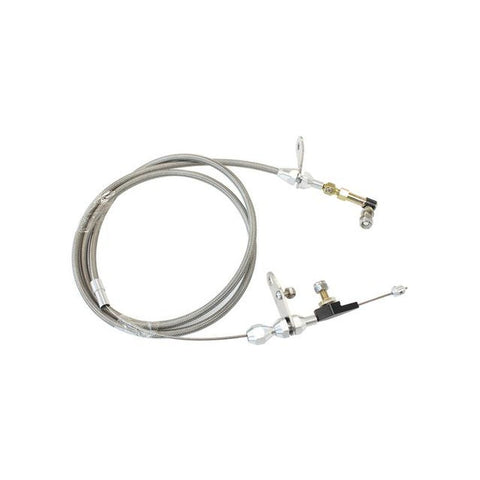 Aeroflow Kickdown Cable Suits Torqueflite 727 Chrome