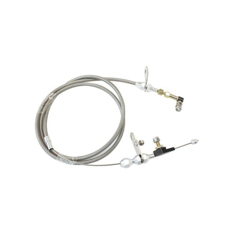 Aeroflow Kickdown Cable Suits Torqueflite 727 Chrome