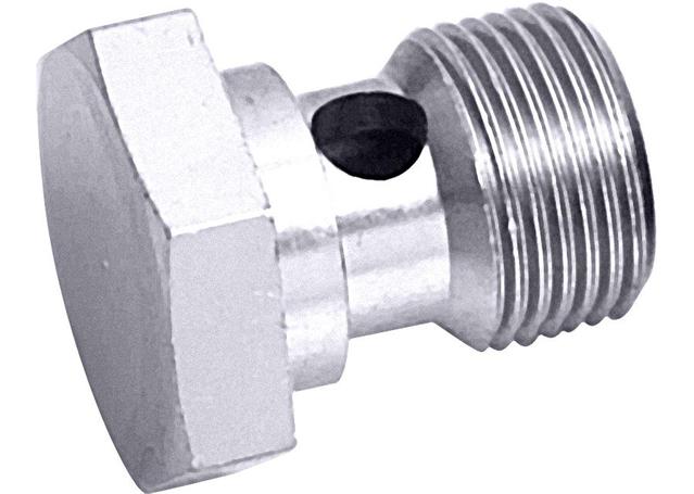 Aeroflow AF724-06S Banjo Bolt M12 X 1.5 Thread Silver