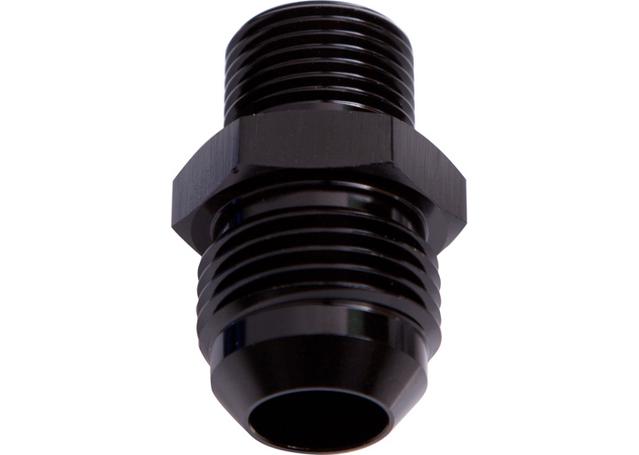 Aeroflow AF735-08BLK Metric M20x1.5mm To -8AN Black Male