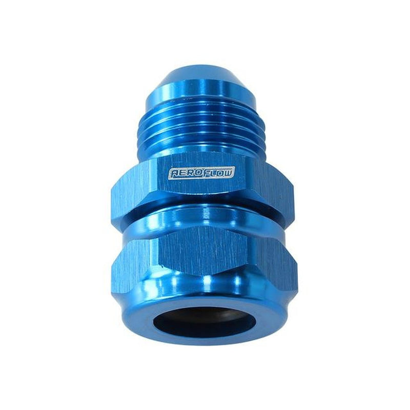 Aeroflow 5/16" Barb To -6AN Adapter Blue