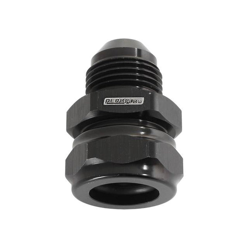 Aeroflow 1/2" Barb To -8AN Adapter Black