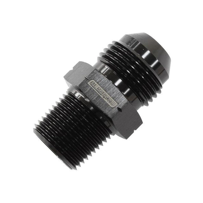 Aeroflow AF757-06BLK 3/8" Bsp Tapered To -6AN British Std