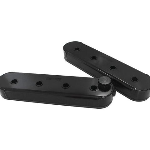 Aeroflow AF77-5003BLK Fabricated Valve Covers Black Suits