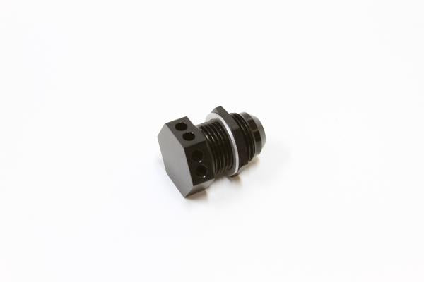 Aeroflow AF777-10BLK Bolt In -10AN Breather Black
