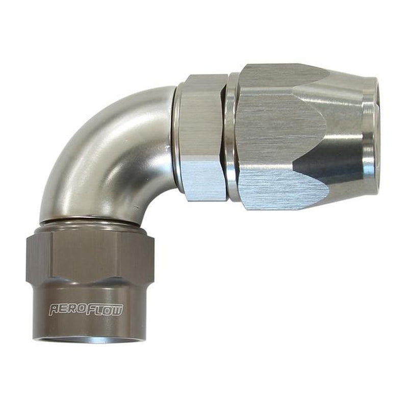 Aeroflow AF7853-10 -10AN 90 Degree Kryptalon Full Flow
