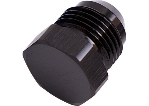 Aeroflow AF806-12BLK Flare Plug Male -12AN Black