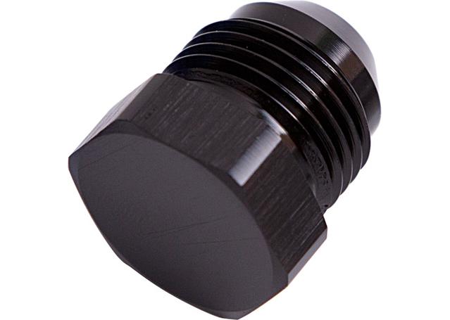 Aeroflow AF806-10BLK Flare Plug Male -10AN Black