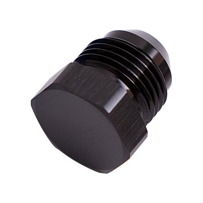 Aeroflow AF806-06BLK Flare Plug Male -6AN Black