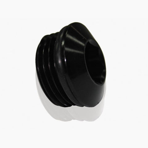 Aeroflow AF813-10BLK ORB Slimline Port Plug -10AN Black