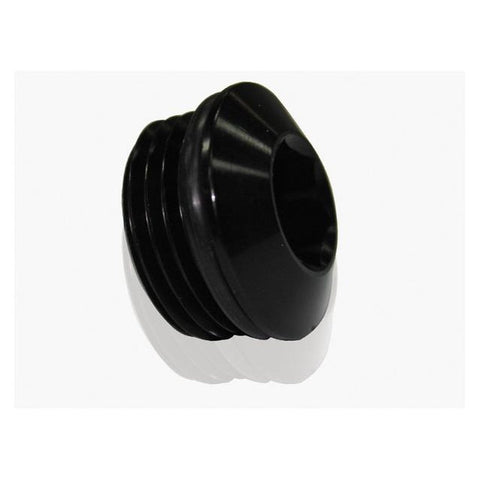 Aeroflow AF813-20BLK ORB Slimline Port Plug -20AN Black