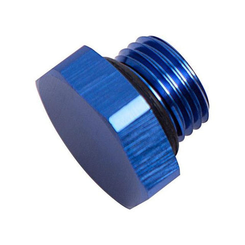 Aeroflow AF814-10 ORB Hex Port Plug -10AN Blue Finish
