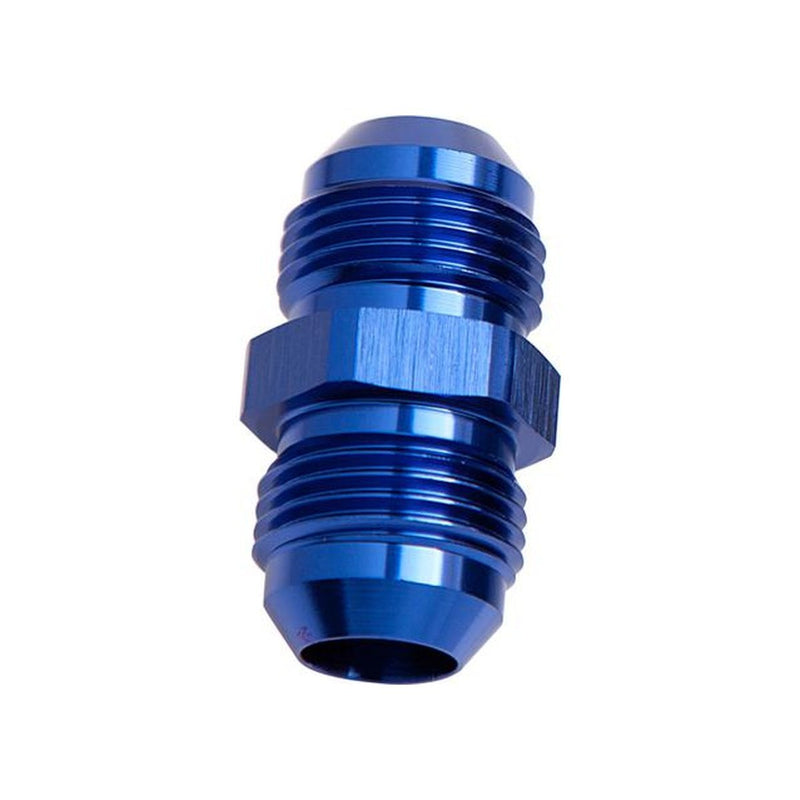 Aeroflow AF815-04 Male Flare Union Blue -4AN To -4AN
