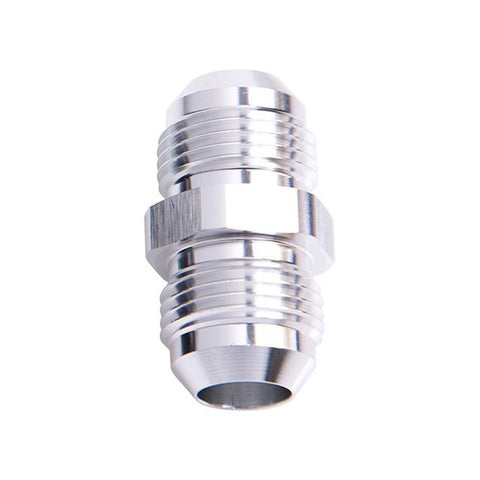 Aeroflow AF815-06S Male Flare Union Silver -6AN To -6AN