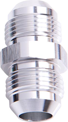 Aeroflow AF815-08S Male Flare Union Silver -8AN To -8AN