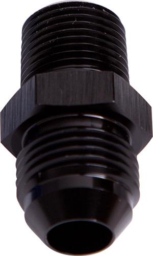 Aeroflow AF816-10-06BLK Male Flare -10AN To 3/8" Npt