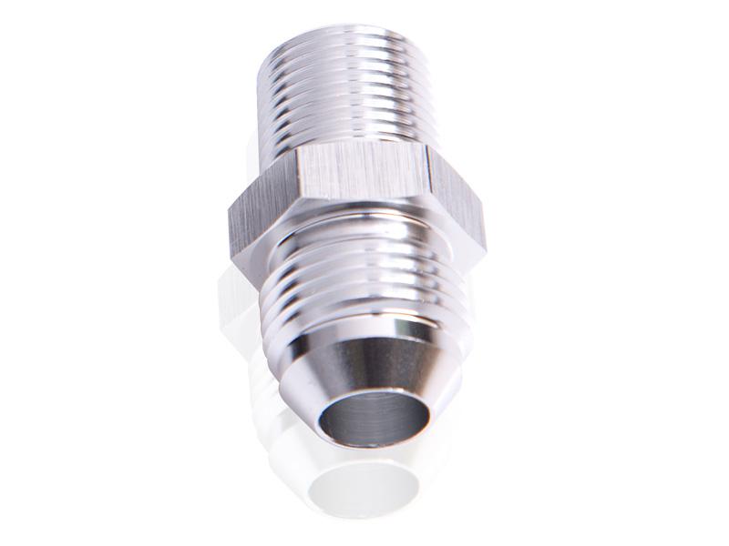 Aeroflow AF816-06-08S Male Flare -6AN To 1/2" Npt Silver