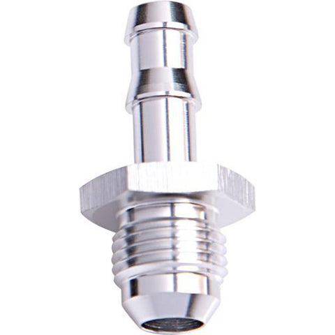 Aeroflow AF817-06S 3/8" Barb To -6AN Adapter Silver Male