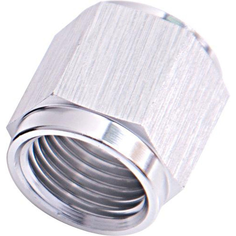 Aeroflow AF818-06S Tube Nut -6AN To 3/8" Hard Line Silver
