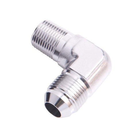 Aeroflow AF822-12S Male 90Deg 3/4" Npt To -12AN Silver