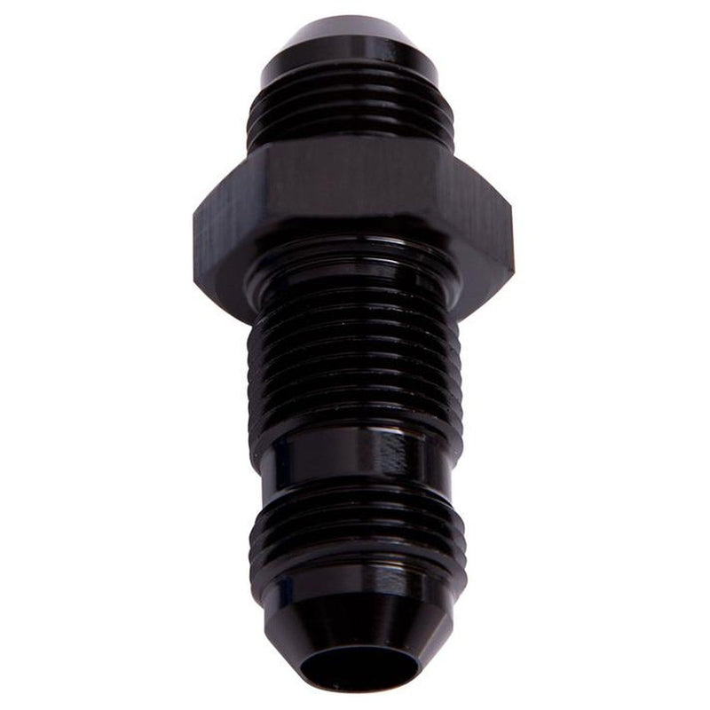 Aeroflow AF832-10BLK Straight Bulkhead -10AN Black