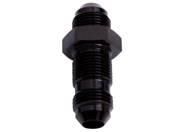 Aeroflow AF832-16BLK Straight Bulkhead -16AN Black