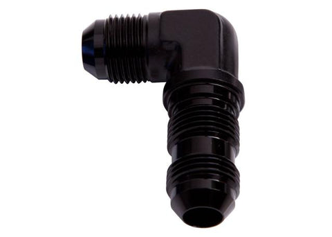 Aeroflow AF833-06BLK 90Deg Bulkhead -6AN Black