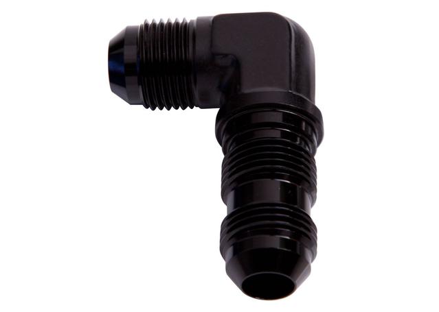 Aeroflow AF833-10BLK 90Deg Bulkhead -10AN Black