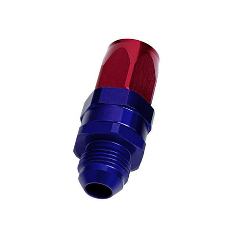 Aeroflow AF840-08 Male -8AN To -8AN Hose End Blue