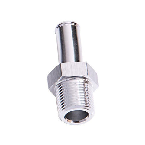 Aeroflow AF841-03-04S Male 1/8" Npt To 3/16" Barb Silver
