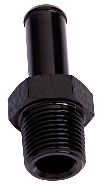 Aeroflow AF841-08-08BLK Male 1/2" Npt To 1/2" Barb Black