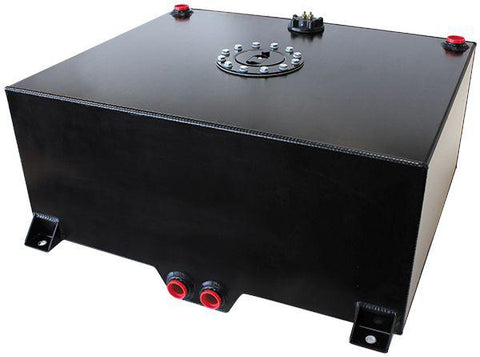 Aeroflow AF85-2200ASBLK Black Alloy Fuel Cell 75 Litre