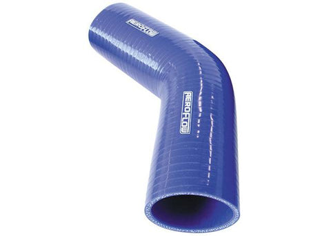 Aeroflow AF9002-225 Silicone Hose 45Deg; Blue 2.25" 57mm