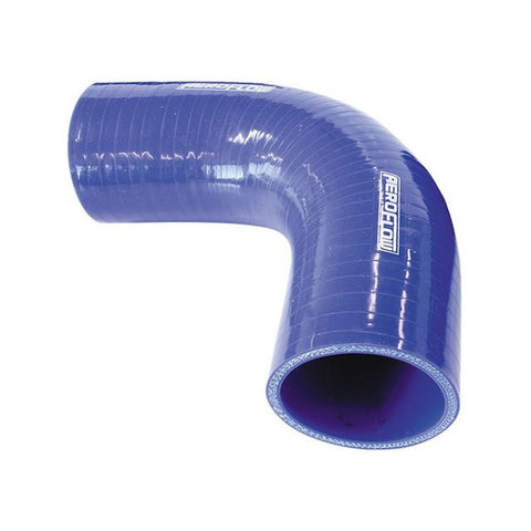 Aeroflow AF9003-063 Silicone Hose 90Deg; Blue .63" 16mm x