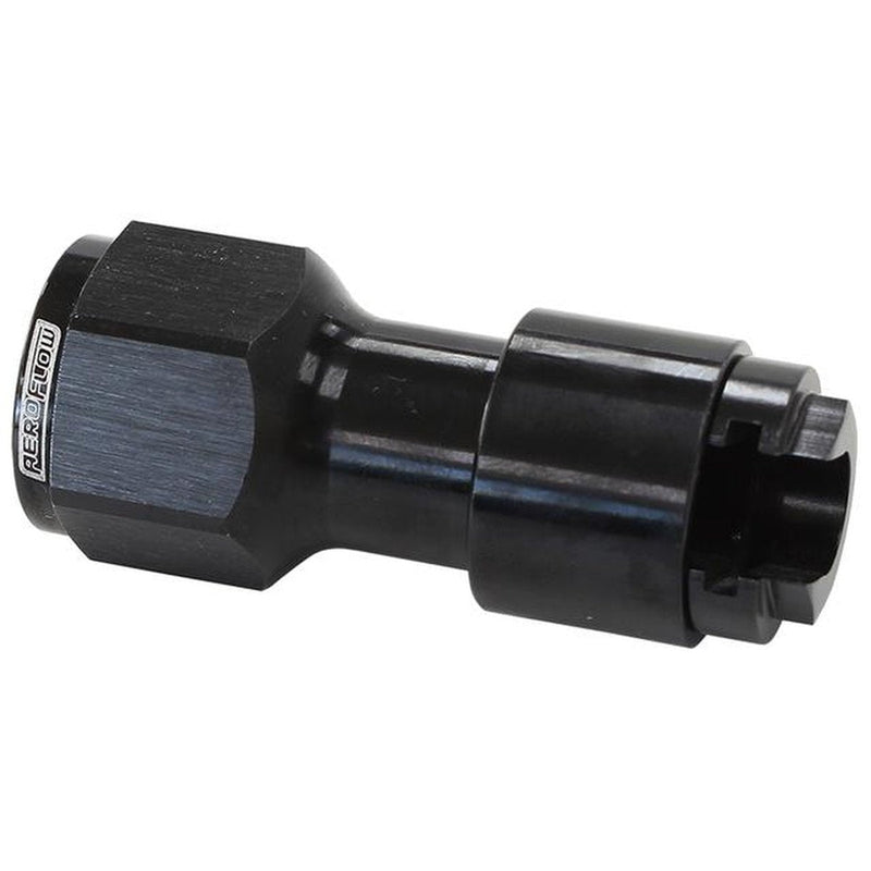 Aeroflow AF908-06-01BLK 5/16" Push On EFI To -6ORB Port
