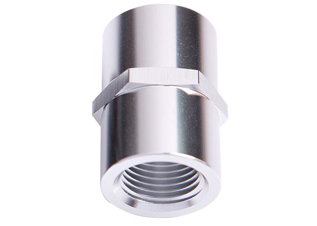 Aeroflow AF910-08S Female Coupler 1/2" Npt Silver Female