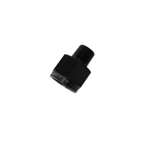 Aeroflow AF912-02-04BLK Npt Pipe Reducer Black 1/8" Male