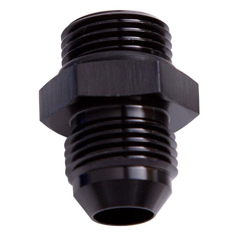 Aeroflow AF920-04-06BLK -6 ORB To -4AN Straight Black