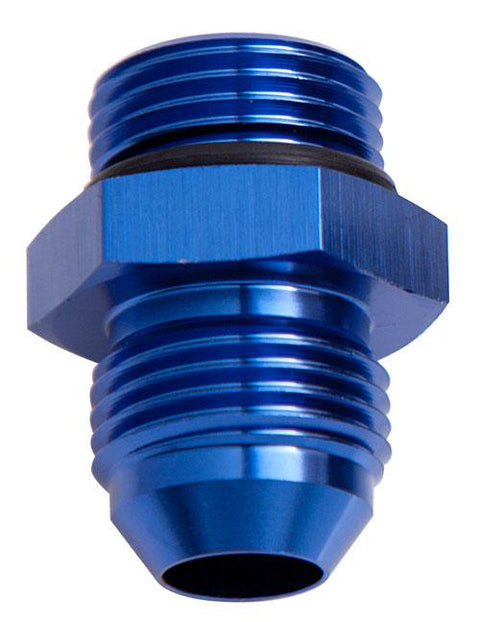 Aeroflow AF920-06-08 -8 ORB To -6AN Straight Blue Male To