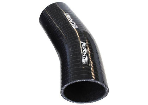 Aeroflow AF9207-250 Silicone Hose 23 Deg; Black I.D 2.50"