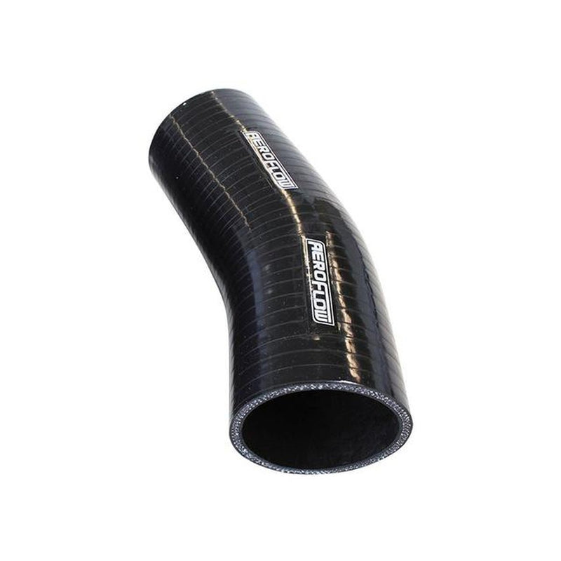 Aeroflow AF9207-350 Silicone Hose 23 Deg; Black I.D 3.50"